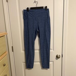 Athletic Works Women's Heather Blue Leggings